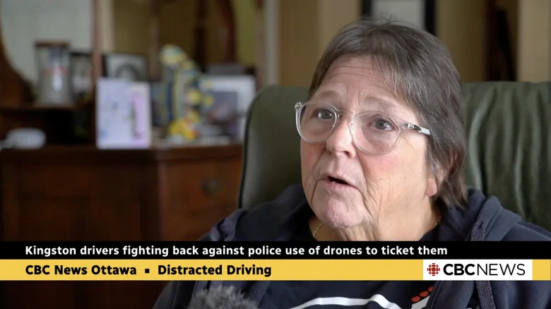 Kingston drone enforcement, a $615 ticket, and what drivers — including renters — need to know